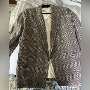 H&M Patterned Blazer NWT size small